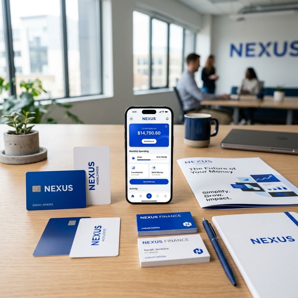 Nova Financial brand launch materials
