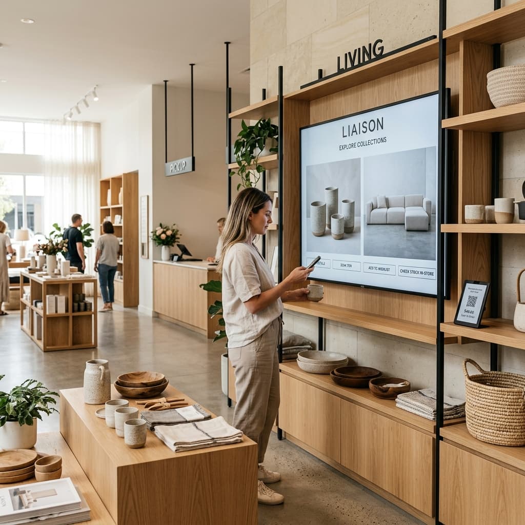 Atlas Home Goods omnichannel experience