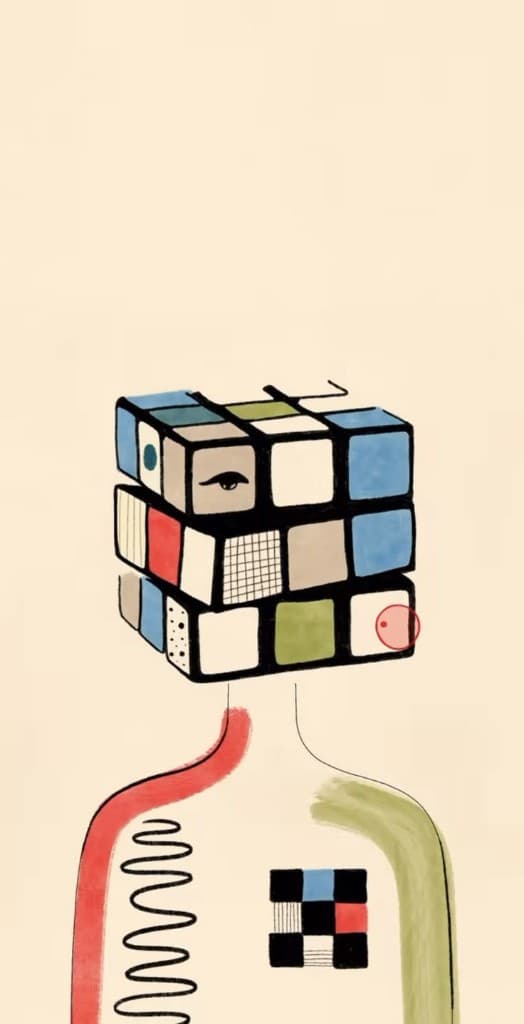 Illustration of creative systems thinking and product build